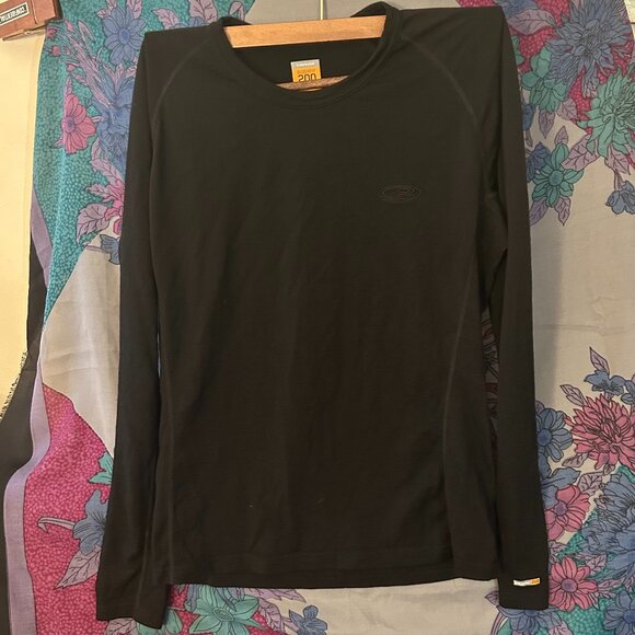 Icebreaker Other - icebreaker black long sleeves medium body fit